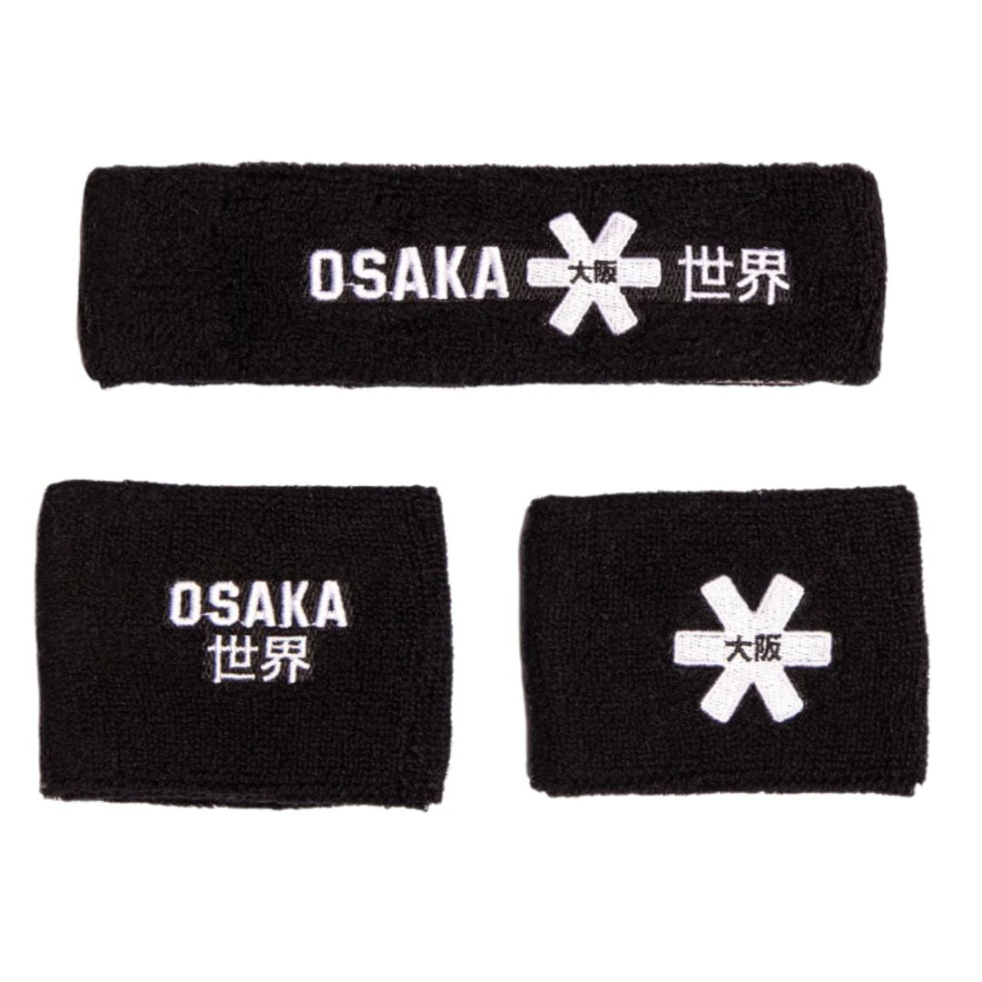 Osaka Svedbånds Sæt - Sort Padeltilbehør