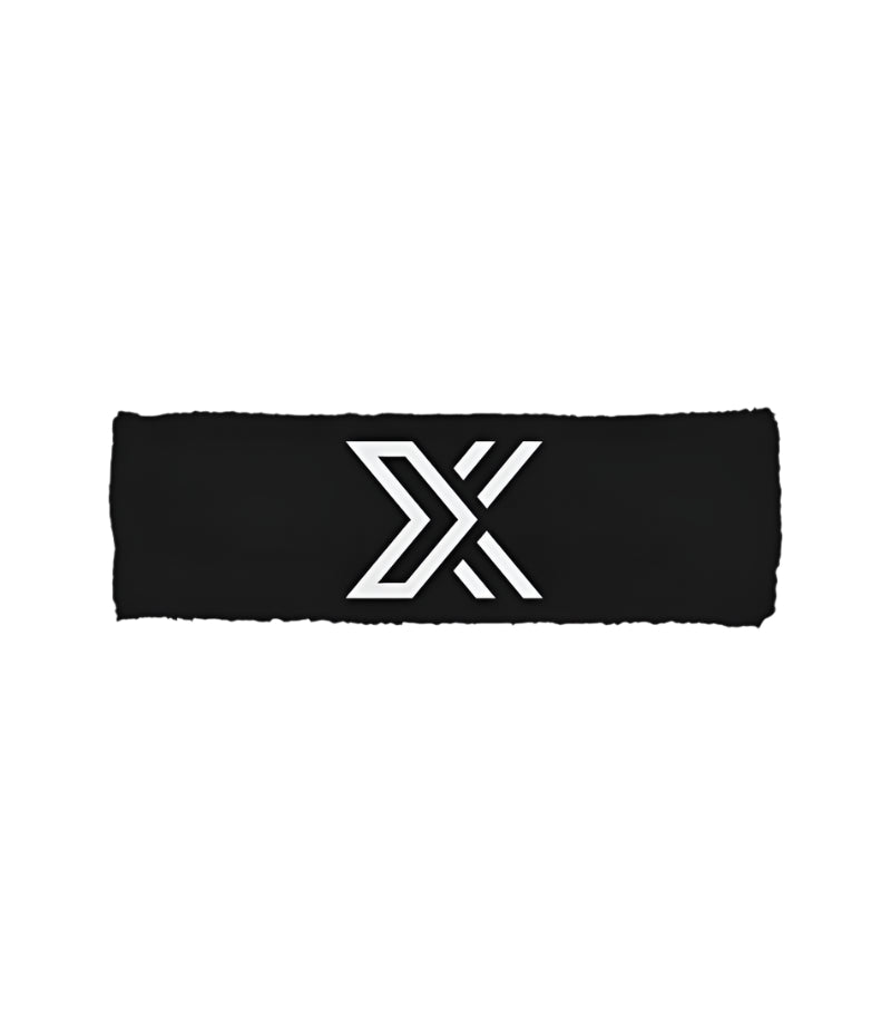 Oxdog Klassisk Sort Headband i Bomuld til Padel