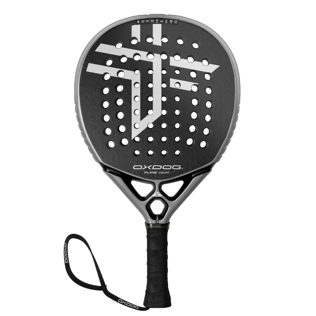Oxdog Pure Court 2026 Padelbat - Perfekt til let øvede!