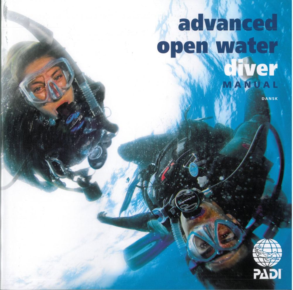 PADI Advanced Open Water Bogpakke – Dykkerkursus Materiale