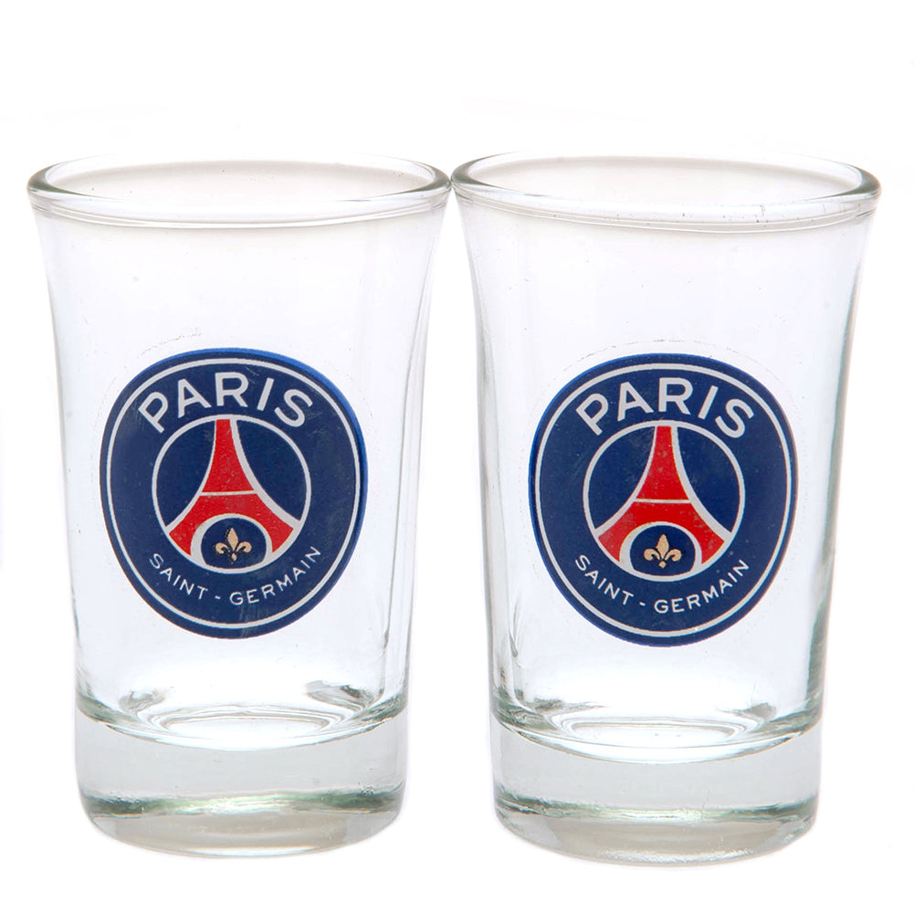 Paris Saint Germain Shotsglas - Sæt med 2 stk.