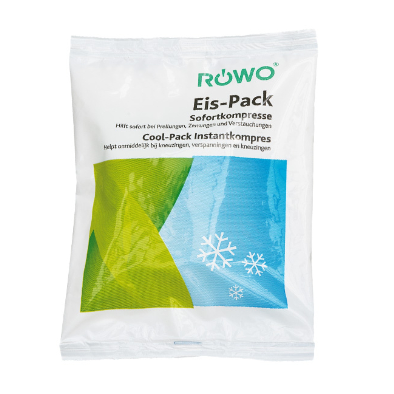 Röwo Engangsis 14 x 18 cm – Hurtig førstehjælp til skader