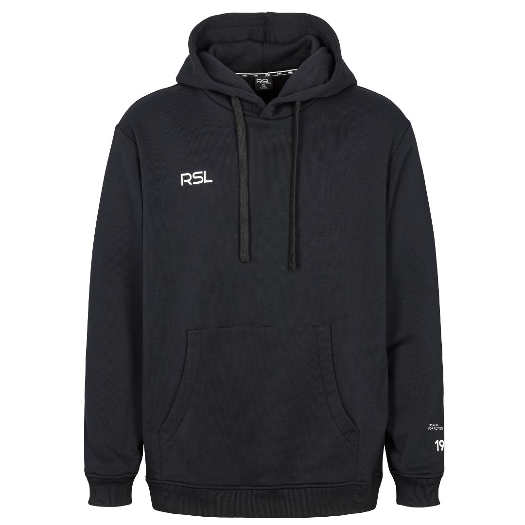 RSL Cinus Junior Hoodie i Sort - Fantastisk tilbud!