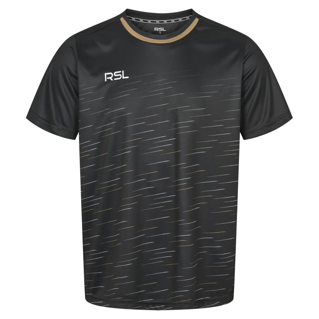 Rsl Libra T-shirt i sort – Fantastisk tilbud til badminton!
