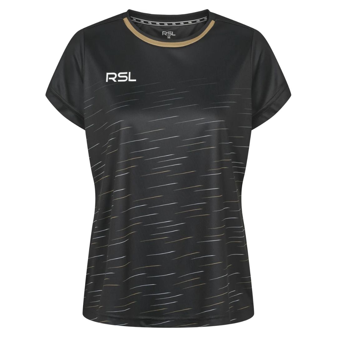 Rsl Libra Dame T-shirt i Sort - Fantastisk Tilbud!