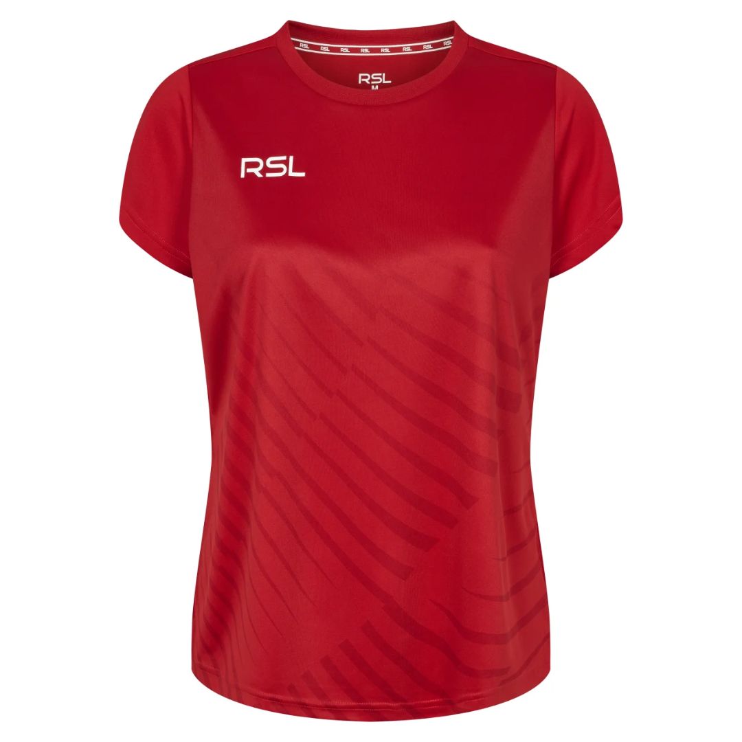 Rsl Lyra T-shirt til kvinder – Rød på tilbud!