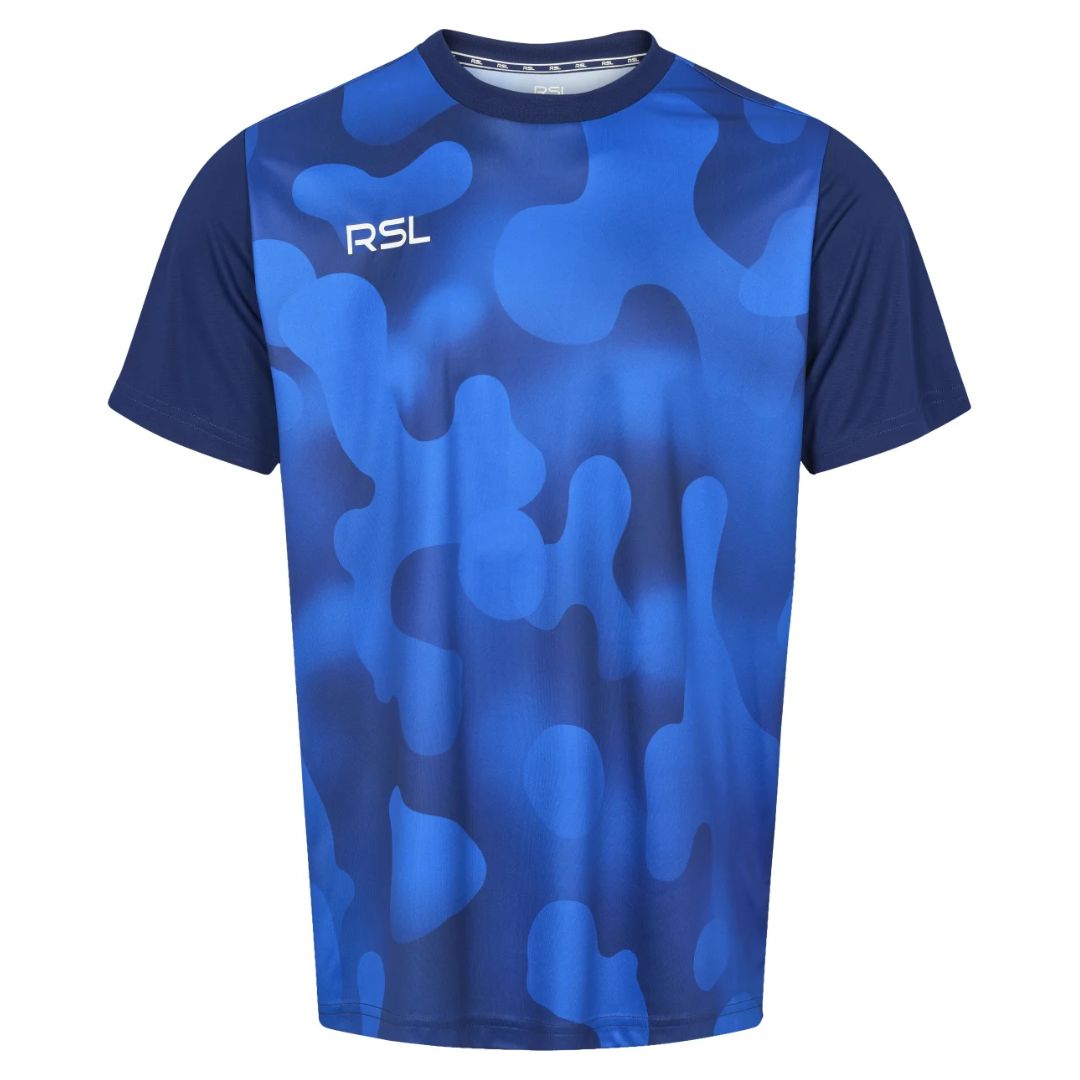 Rsl Norma Junior Badminton T-shirt i Blå - Fantastisk Tilbud!