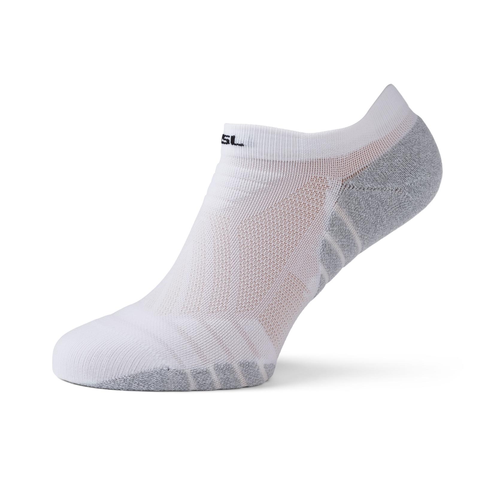RSL Premium Ankelstrømper - Hvid/Grå til Badminton