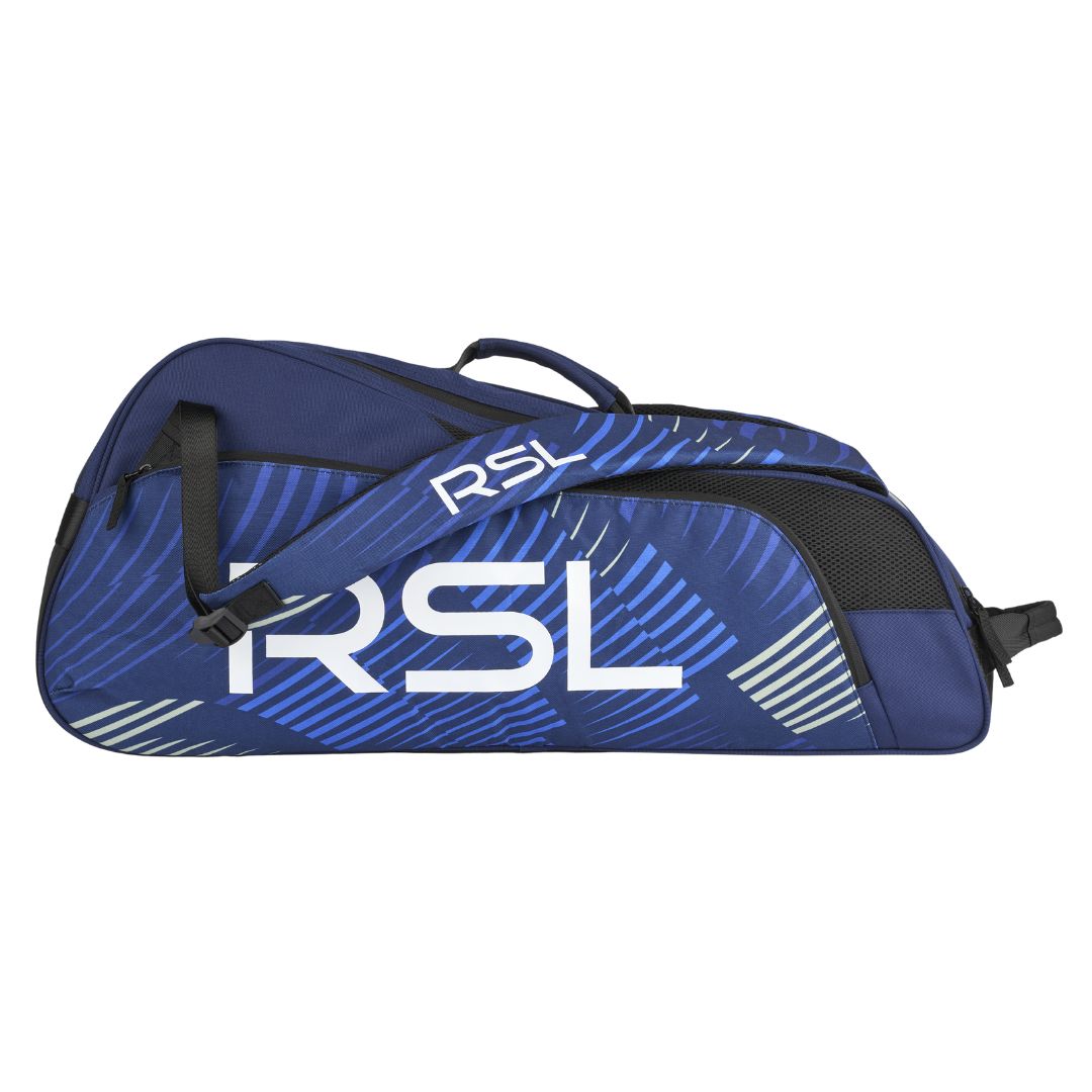 RSL Team Racket Taske – Blå Tilbud på Badmintonudstyr
