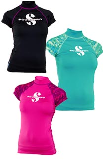 Scubapro Rashguard til kvinder – UV-beskyttelse kortærmet