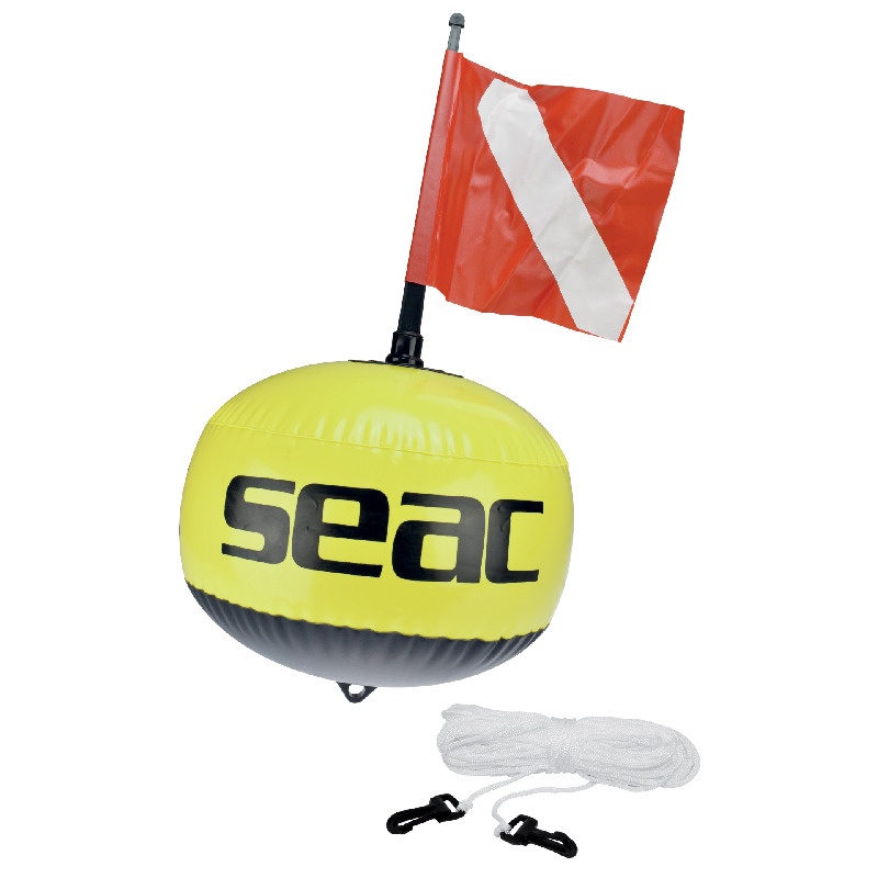 Seac Dykkerbøje med Flag – Sikkerhed til Dykning!