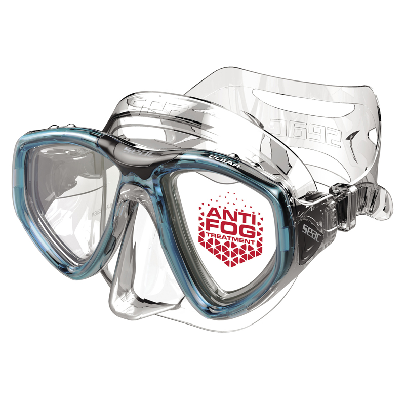 Seac Clear Antidug Dykkermaske   Kl Aquamarine