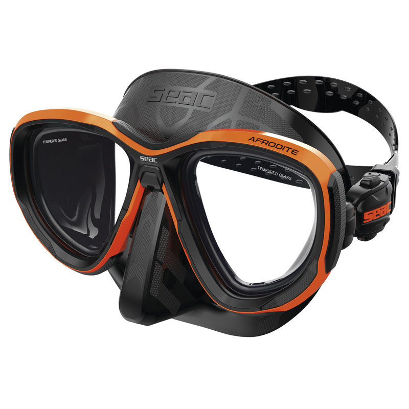Seac Afrodite Dykkermaske   Bl Orange