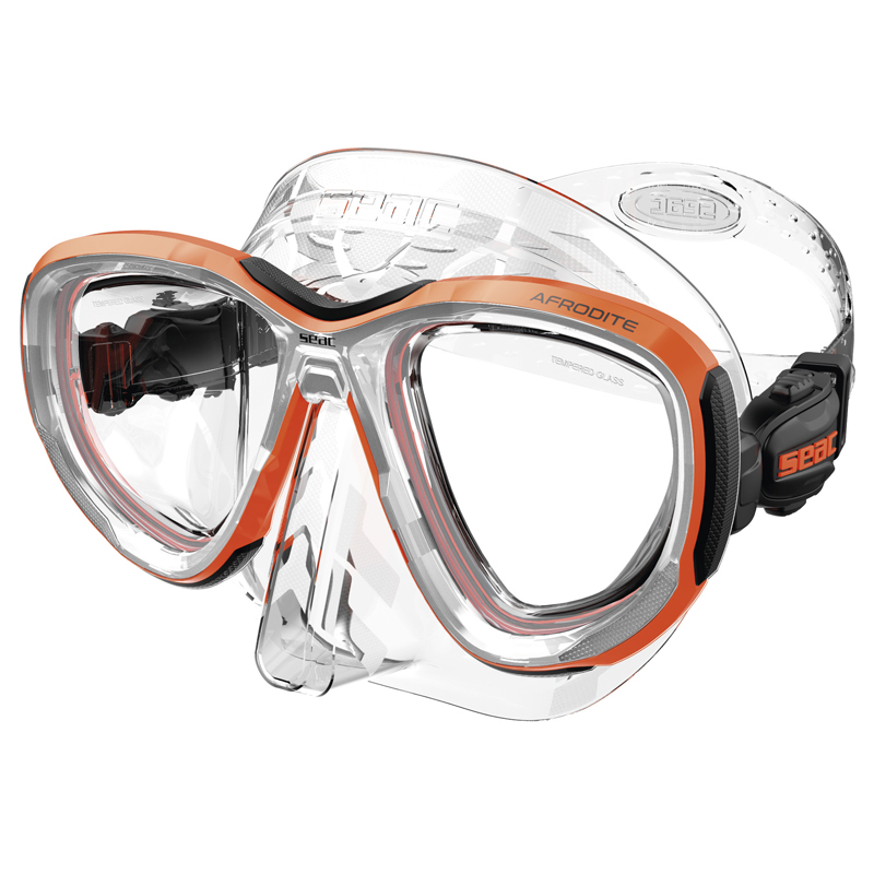 Seac Afrodite Dykkermaske   Kl Orange