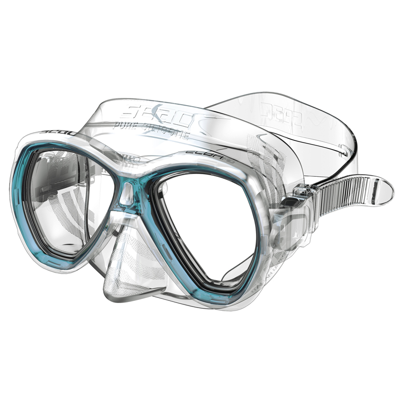 Seac Dykkermaske Elba Md   Kl Aquamarine