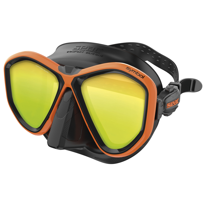 Seac Dykkermaske Symbol Mirrored      Bl Orange