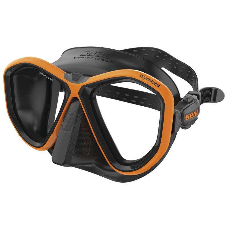 Seac Dykkermaske Symbol   Bl Orange