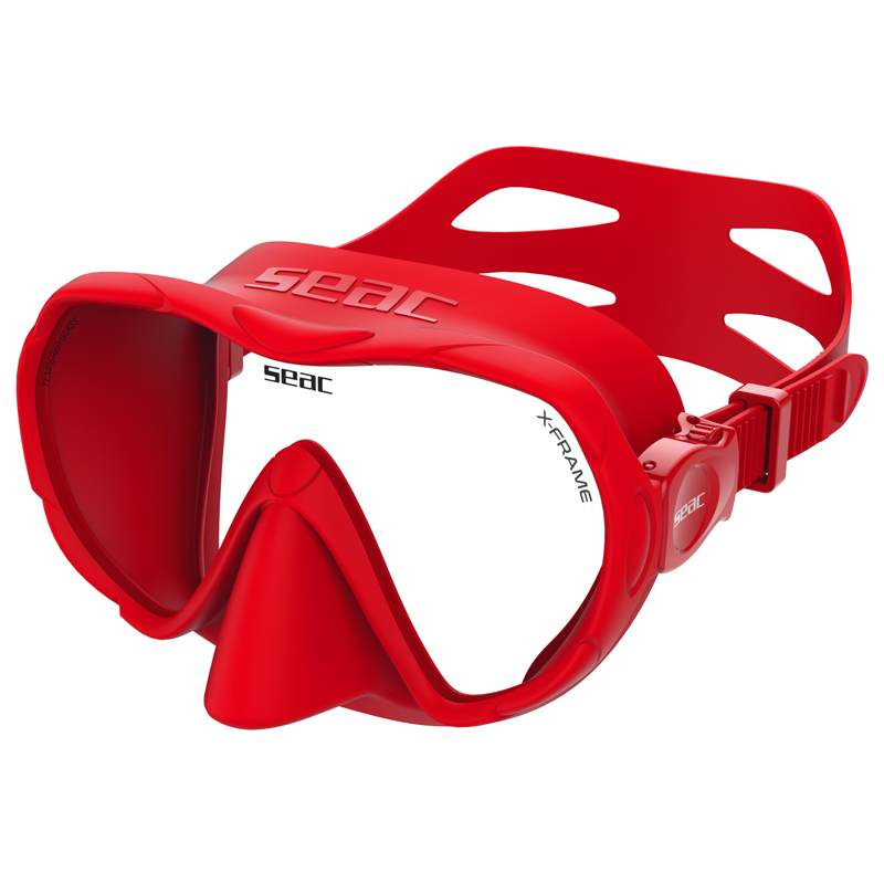Seac Dykkermaske  -frame     Rød