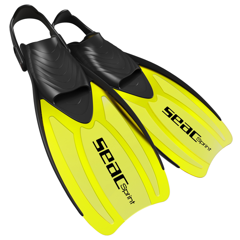 Seac Finner Sprint Gul