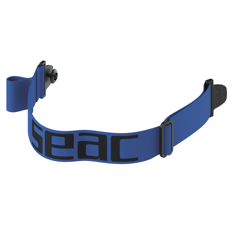 Seac Flex Fabric Med Strap Blå Til Chiara  Sunrise  Iena  Boss-masker