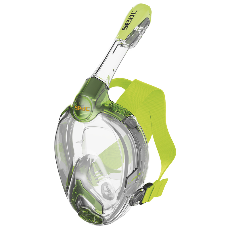Seac Fullface Maske Libera Junior      Kl Lime Traspar Lime