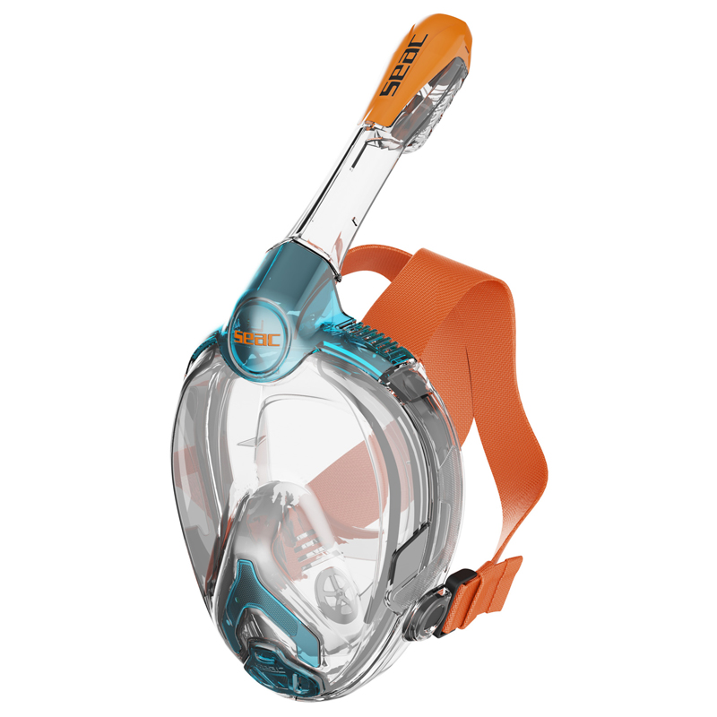Seac Fullface Maske Libera Junior      Kl Acquamarine Orange