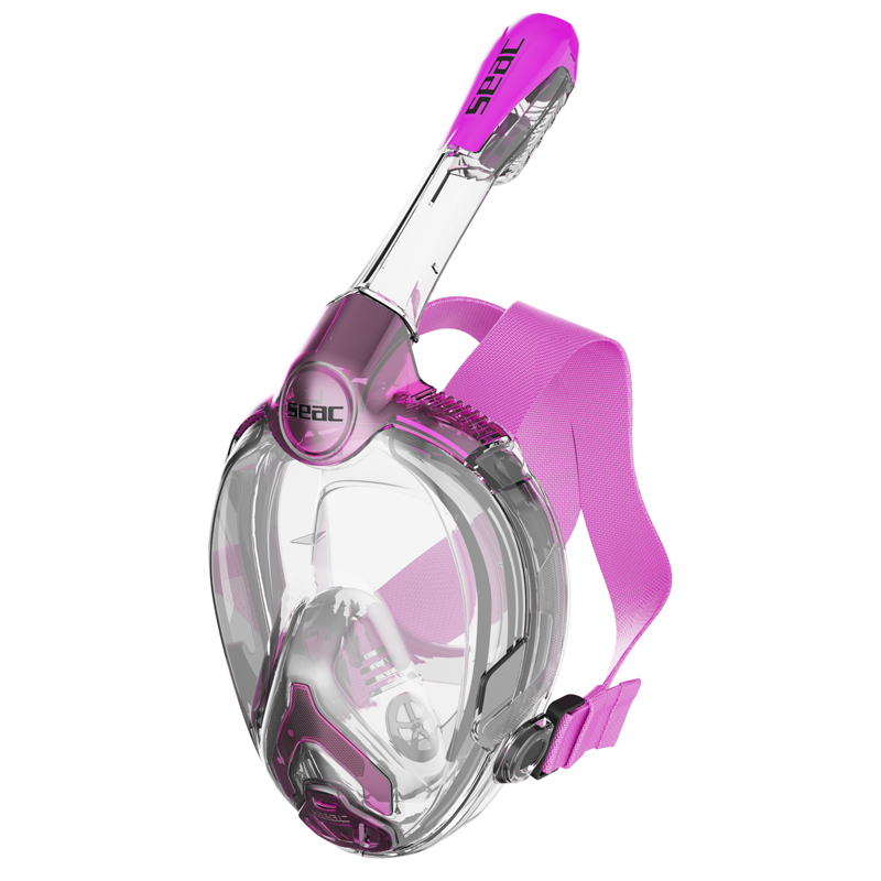 Seac Fullface Maske Libera Junior      Kl Pink Transparent Pink