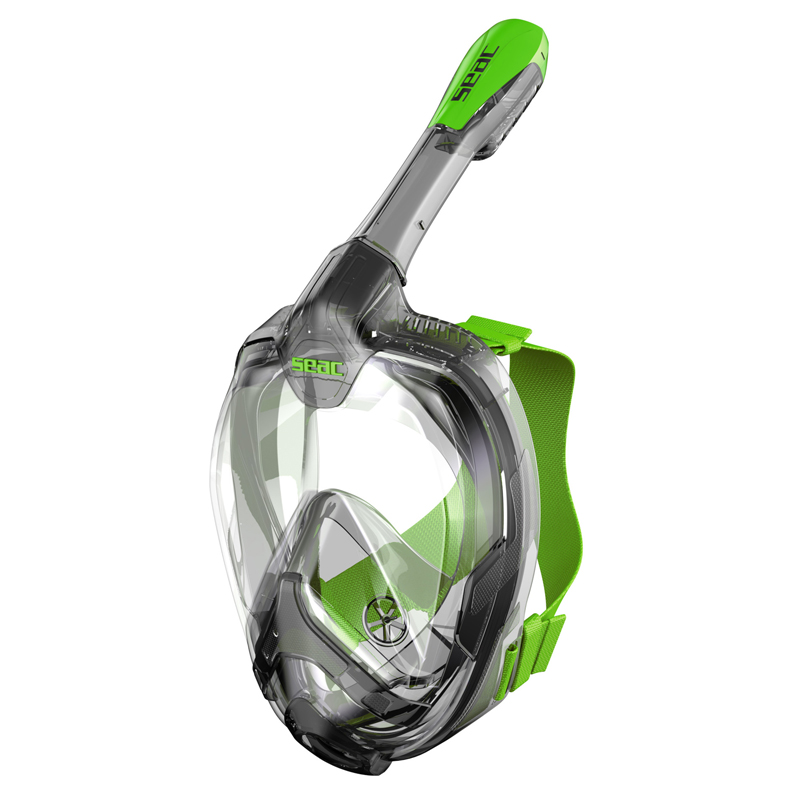 Seac Fullface Maske Magica     Slt Fu Grå Klar Grøn Lime