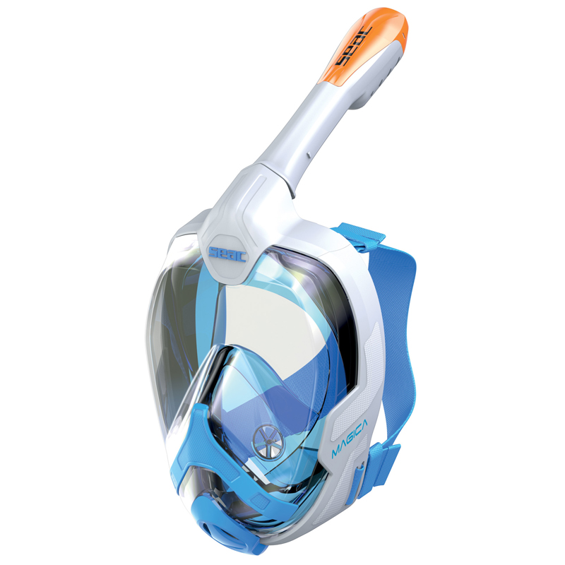Seac Fullface Maske Magica     Slt Az Hvid Orange