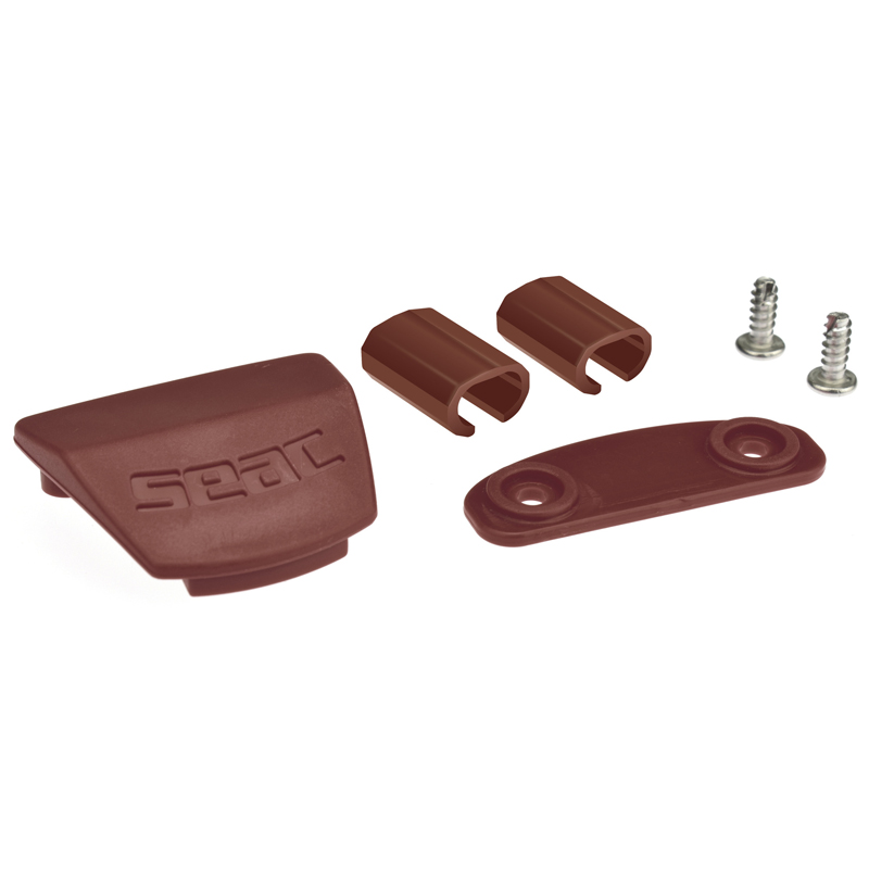 Seac Kit Lang Screws Mørkerød