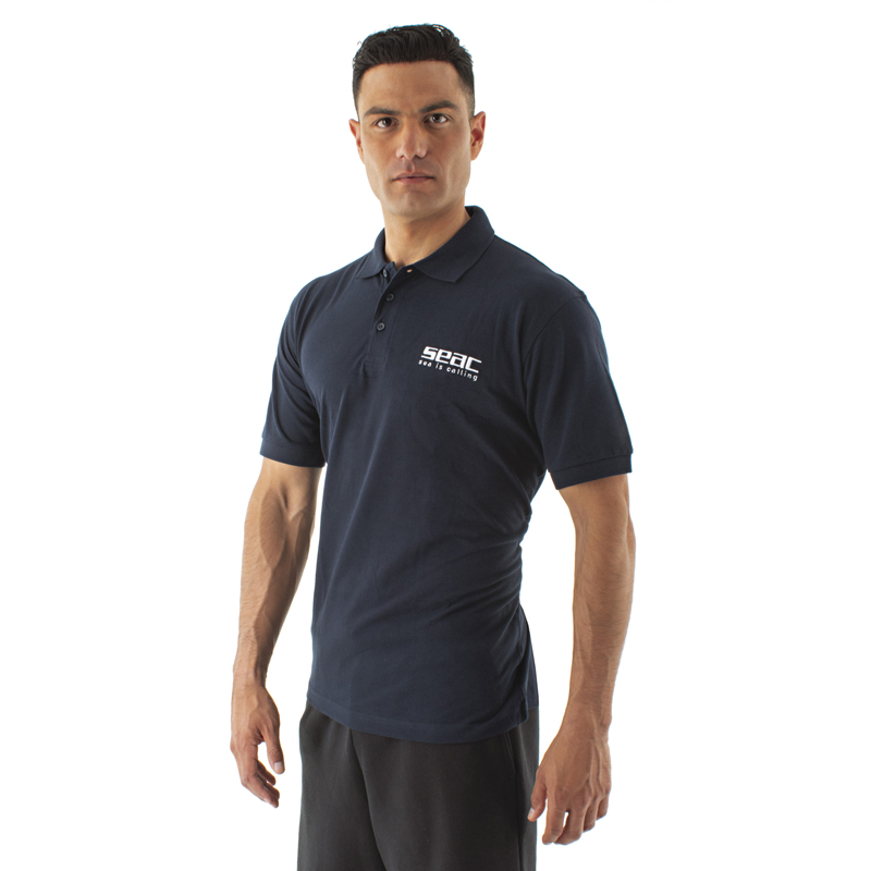 Seac Polo Shirt Seac Kortærmet 2021 Blå