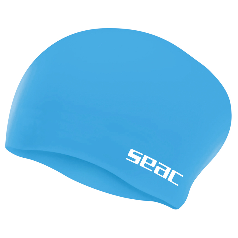 Seac Silikone Badehætte Chignon Blå
