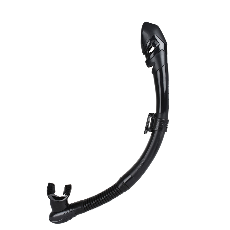 Seac Snorkel Vortex   Dry   Bl Sort Metal