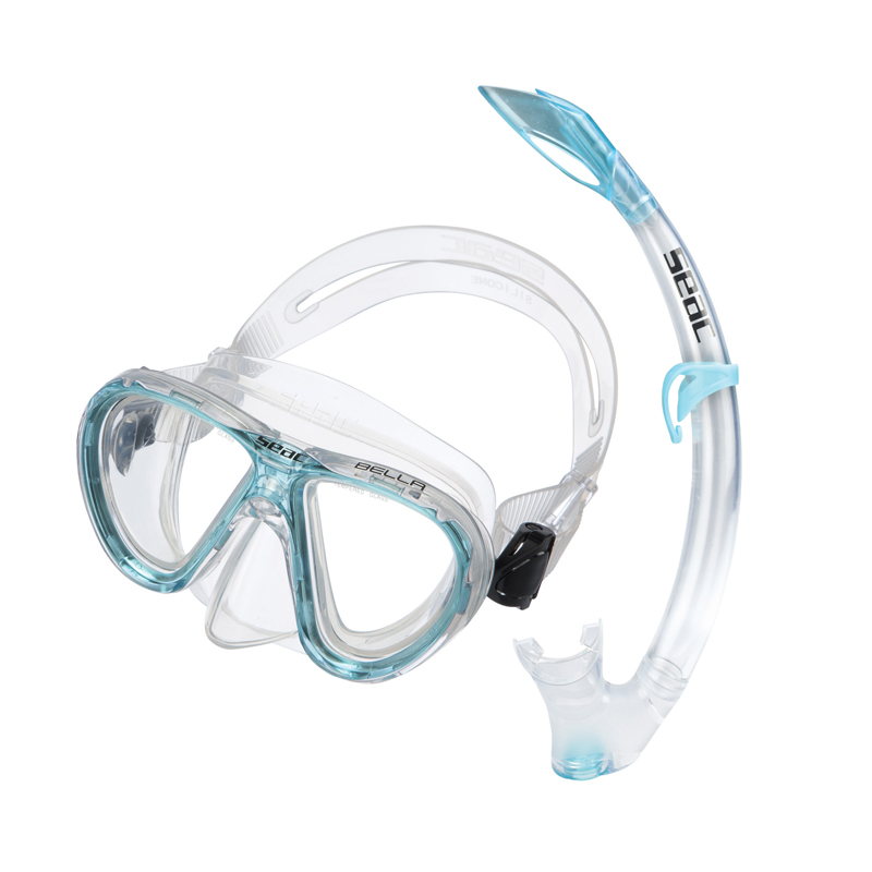 Seac Snorkelsæt Bella   Kl Aquamarine