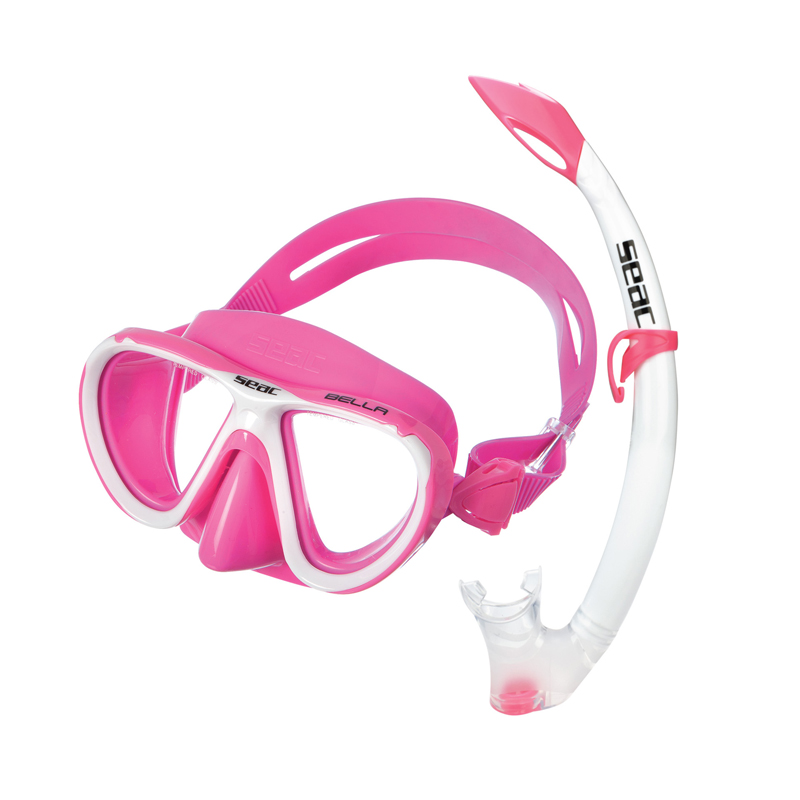 Seac Snorkelsæt Bella   Pi Pink