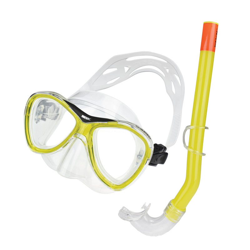 Seac Snorkelsæt Capri Slt Gul