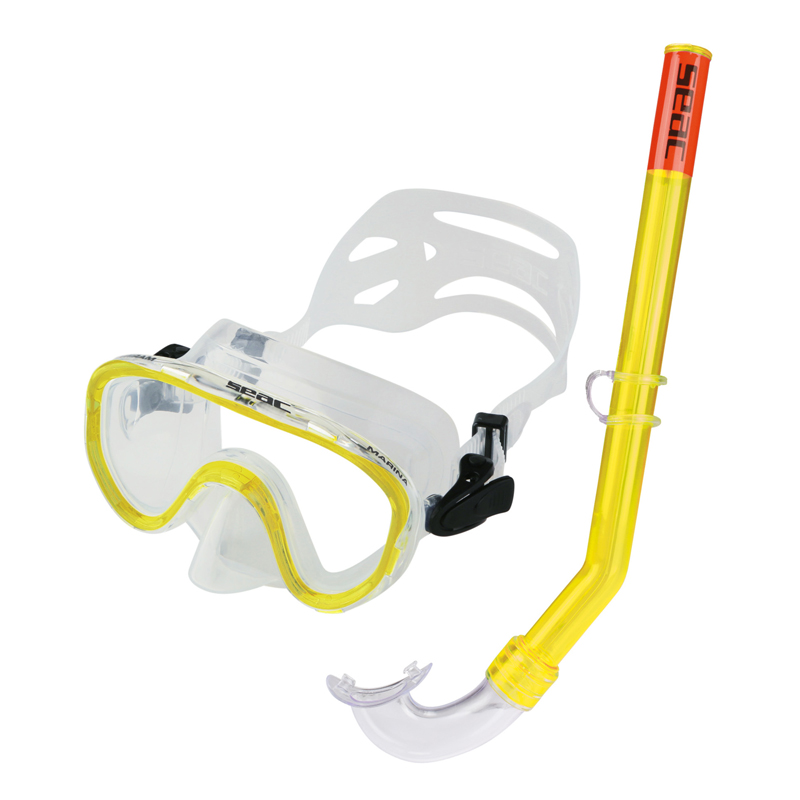 Seac Snorkelsæt Marina   Kl Gul