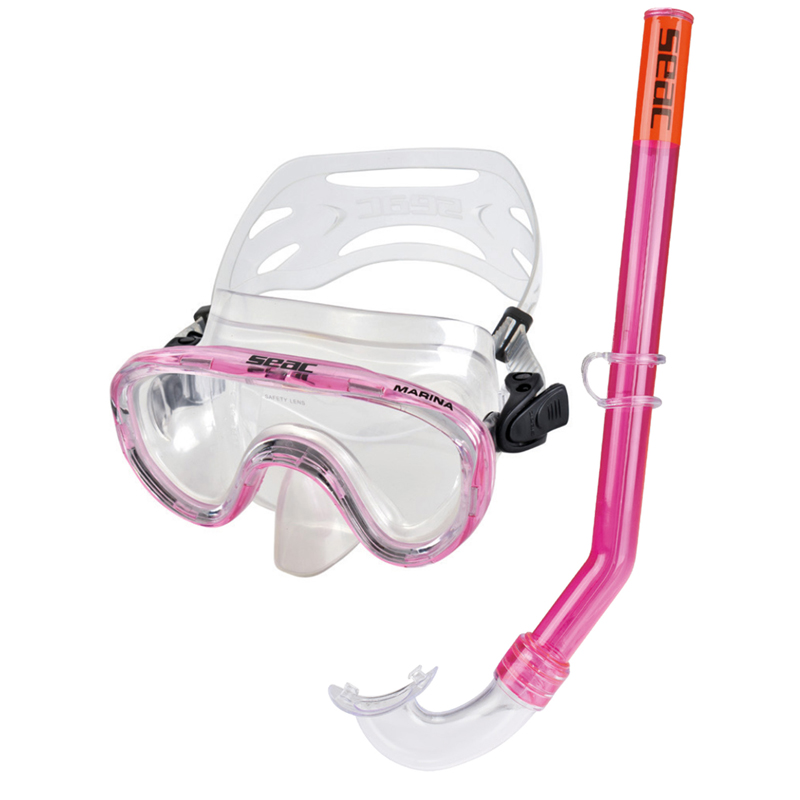 Seac Snorkelsæt Marina Slt Pink