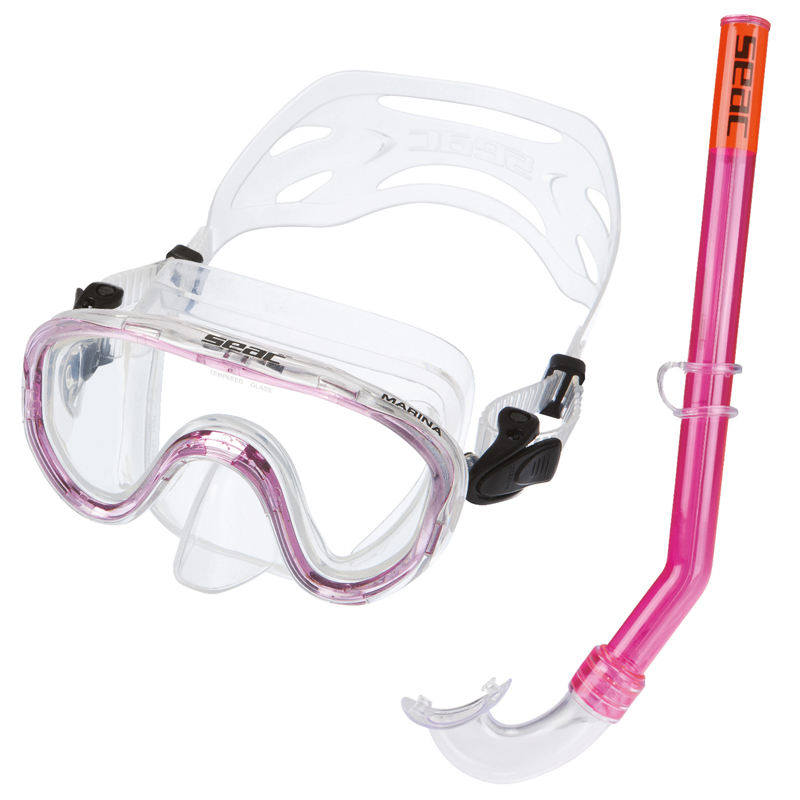 Seac Snorkelsæt Marina   Kl Pink