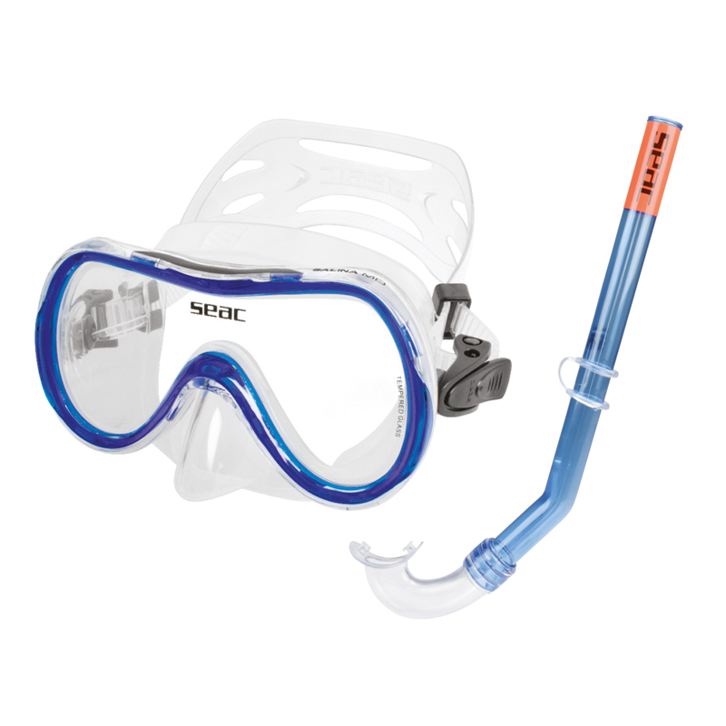 Seac Snorkelsæt Salina Md Slt Blå