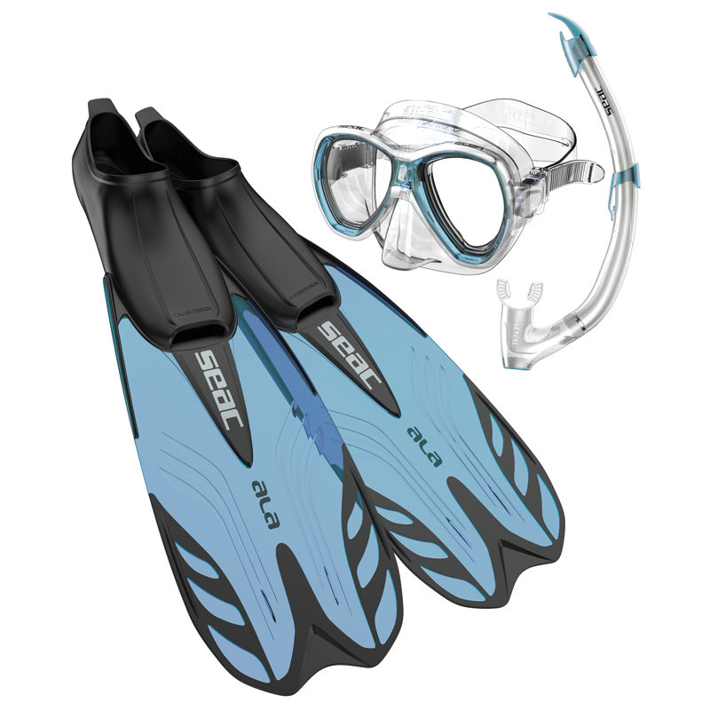 Seac Snorkelsæt Tris Ala   Kl Aquamarine