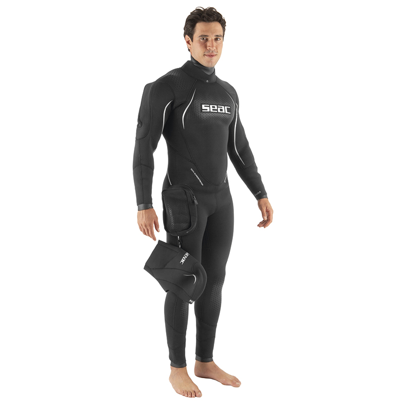 Seac Space Semidry Dykkerdragt 7mm – Black Friday Tilbud!
