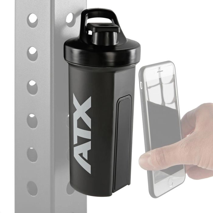 ATX® Shaker Sort 1000 ml med Magnetisk Holder - Must-Have!