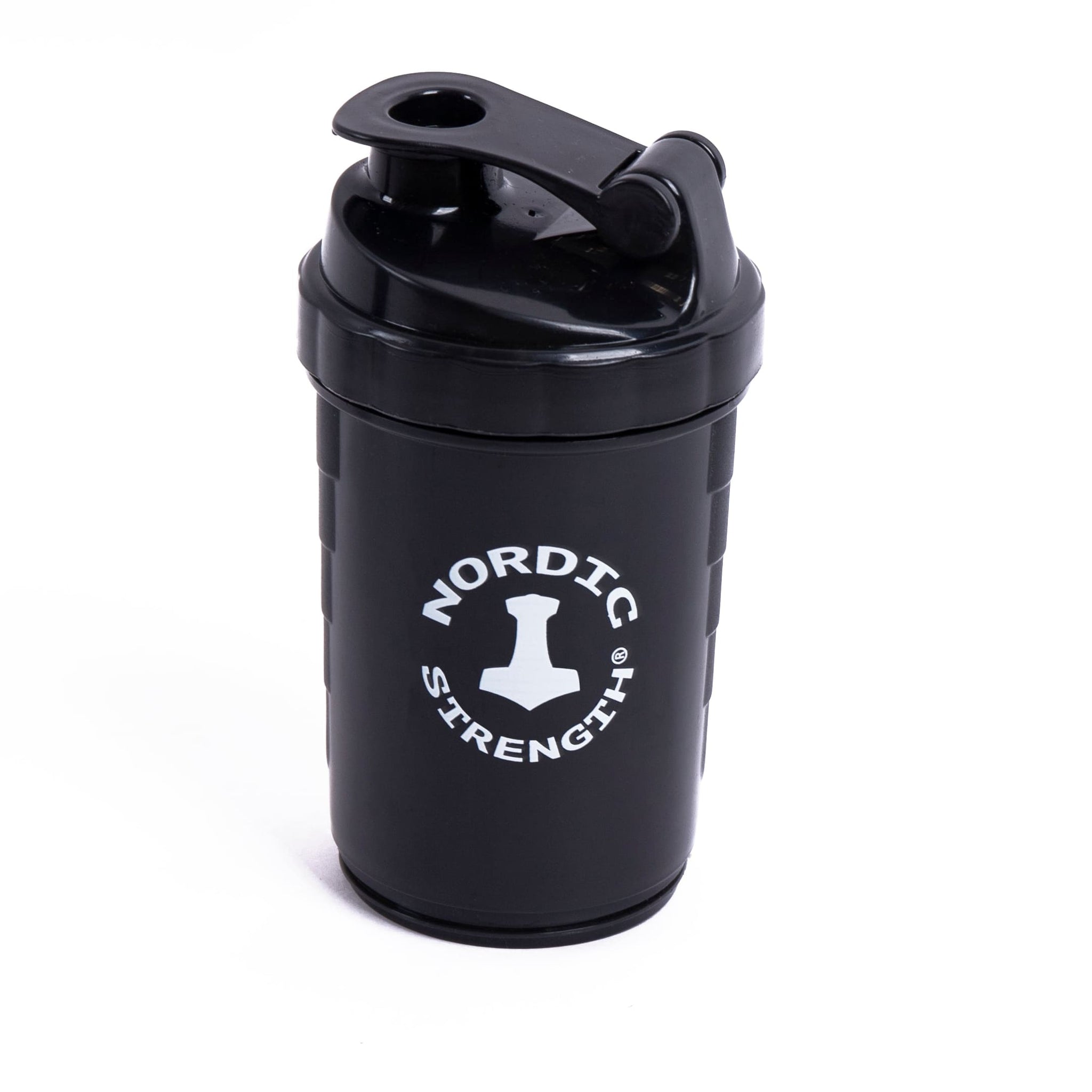 Shaker Til Proteinpulver  Nordic Strength  Sort 600 Ml