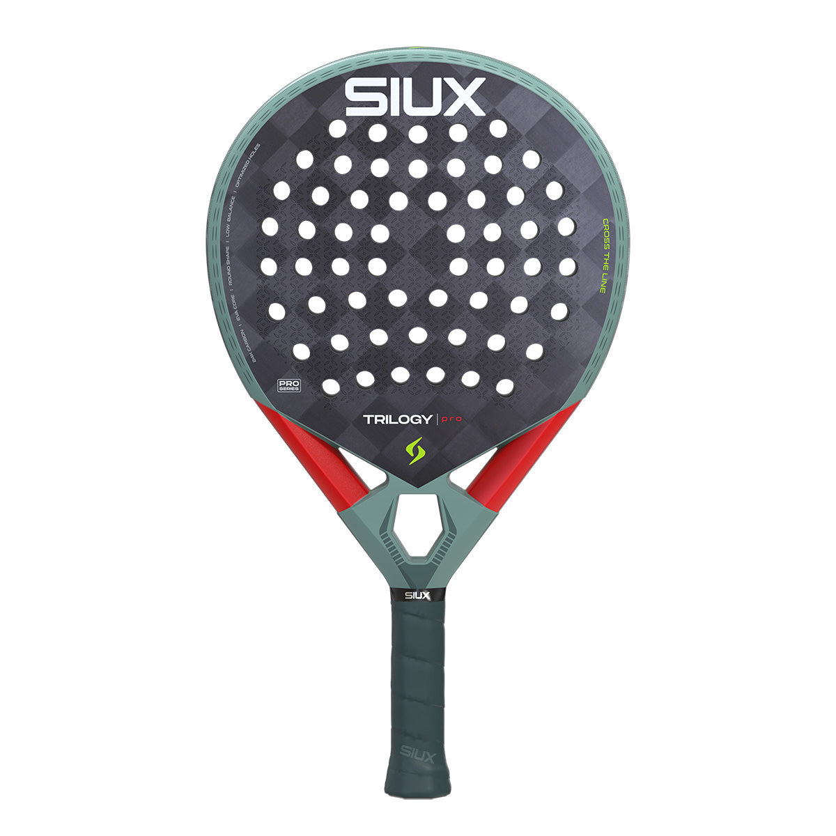 Siux Trilogy Pro 2026 Padelbat  Ash Green