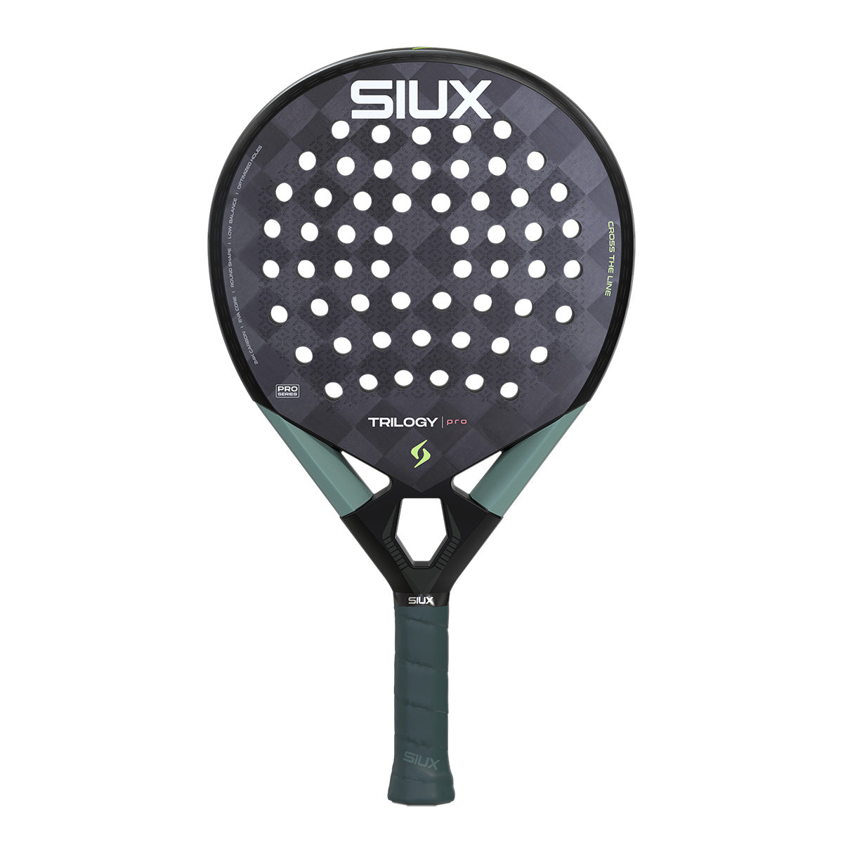 Siux Trilogy Pro 2026 Padelbat  Noir Fog