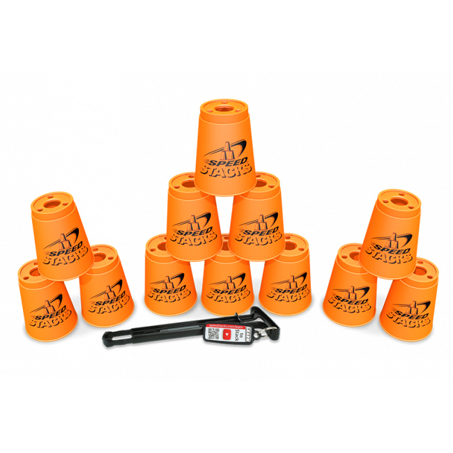 Speed Stacks Orange Kopper til Speedstacking - Udsalg!