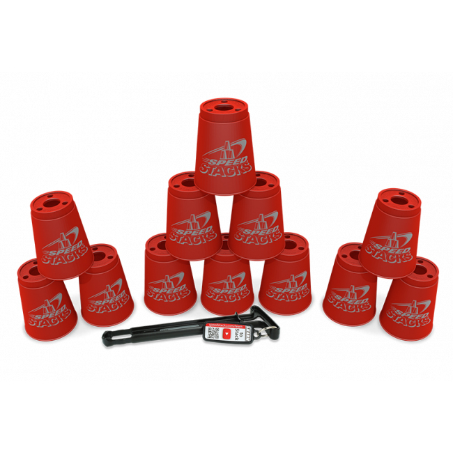 Røde Speed Stacks Kopper til Speedstacking – Fantastisk Tilbud!