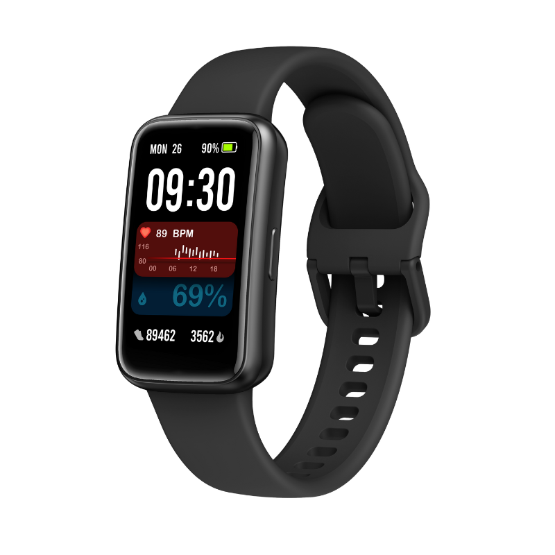 Sportsbuddy Vision V1 - Vandtæt smartwatch med pulsmåler