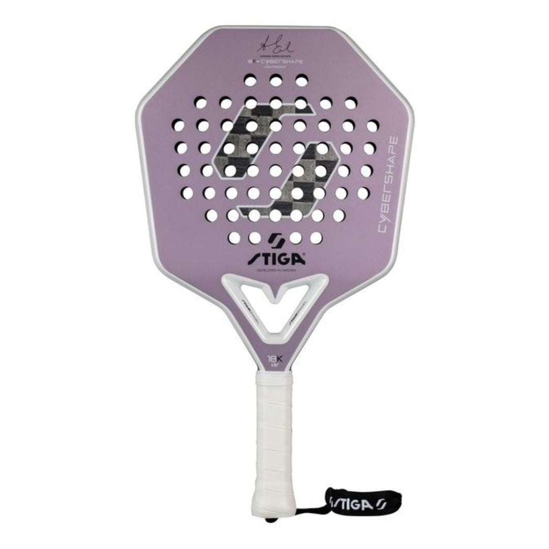 Stiga Cybershape 18k Lw Amanda Edition Padelbat  Pre-order